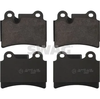 Brzdová destička Sada brzdových destiček, kotoučová brzda SWAG 30 91 6671