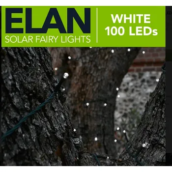 Venkovní osvětlení Solární LED řetěz Elan 100 LED / 10m studenálá