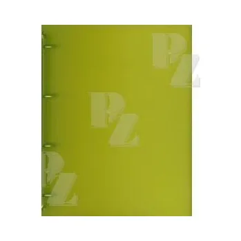 Pořadač 4-kroužkový 2,5cm žlutý, Luma