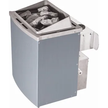 Sauna saunová kamna KARIBU 9 kW (66600) s integrovaným ovladačem (Saunová kamna KARIBU 9 kW s integrovaným ovladačem + 18 kg saunových kamenů. Prodejné pouze se saunou – nelze koupit bez sauny, děkujeme za pochopení.)