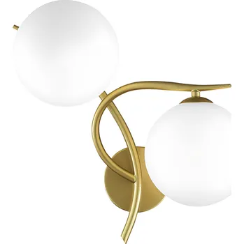 Nástěnné svítidlo Toolight Nástěnné moderní osvětlení G132-2W zlaté