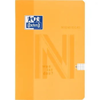 Sešit Sešit Oxford Němčina A5, 60 listů, linkovaný (mřížka)