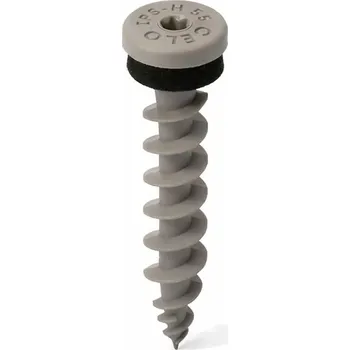 Vrut Vrut do polystyrenu 55mm, šedá, RAL 7045