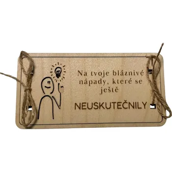 Dřevěná obálka na peníze - narozeninové nápady