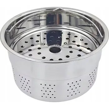 Hrnec Košík pro vaření v páře stříbrná