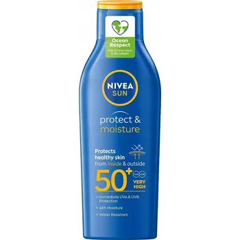 Přípravek na opalování NIVEA SUN Protect & Care Sprej na opalování SPF50+, 200 ml