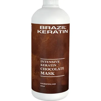 Vlasová regenerace Brazil Keratin Chocolate Mask keratinová maska s vůní čokolády 550 ml, EXP. 05/2026