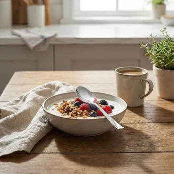 Příbor VERLO Agila - nerezová lžička na předkrm od firmy VERLO