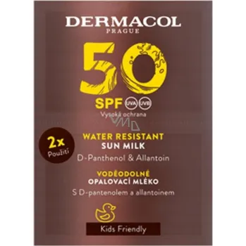 Přípravek na opalování Opalovací mléko Dermacol 0 SPF