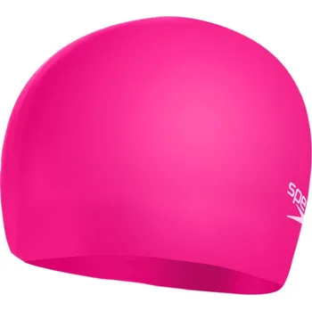 Pokrývka hlavy Speedo Silicone Swimming Cap Juniors Pink One Size