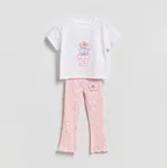 Reserved - GIRLS` T-SHIRT & TROUSERS - vícebarevná - 244HU-MLC - 244HU-MLC-110