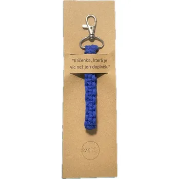 Klíčenka, která je víc než jen doplněk - královsky modrá