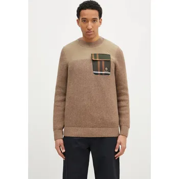 Dámský svetr Vlněný svetr Baracuta Barbour x Baracut Miller Knit, L, béžová, 08X