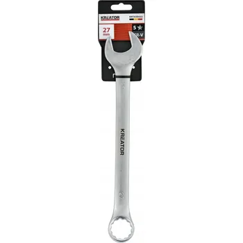 Klíč Kreator KRTH30422 - Oboustranný klíč očko/otevřený 27mm