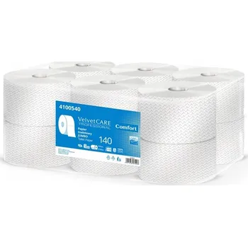 Toaletní papíry Velvet Care toaletní papír JUMBO 12 rolí x 140 m