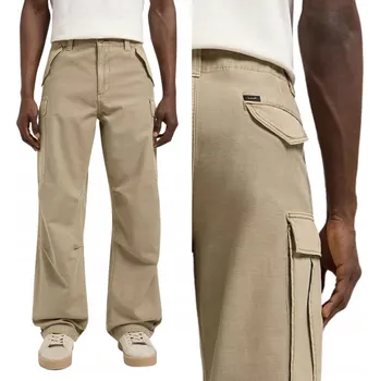 Pánské kalhoty Lee Parachute Cargo Béžové Kansas City Khaki W33 L32
