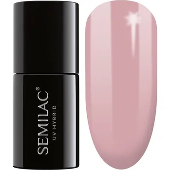 Přípravek na nehty Semilac Hybridní lak na nehty Classic Nude 004 Klasická béžová 7 ml