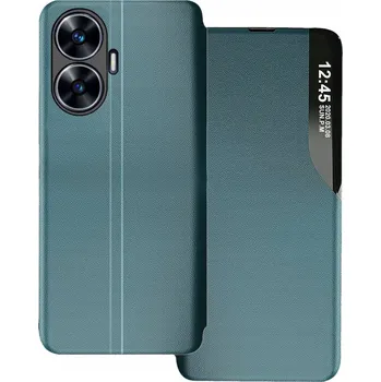 Pouzdro na mobilní telefon Flipové pouzdro MBM pro realme C55 zelené