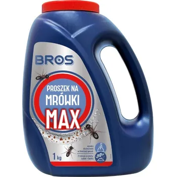 Přípravek proti hmyzu BROS Prášek proti mravencům MAX, dva druhy návnady, 1 kg
