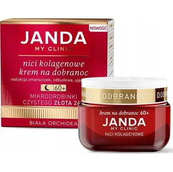 Pleťový krém Janda Kolagenový krém na noc 60+ - Redukce vrásek a obnova pleti