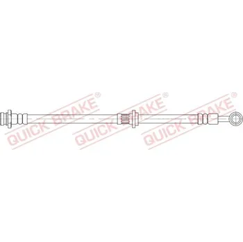 Auto-moto Brzdová hadice QUICK BRAKE 58.848