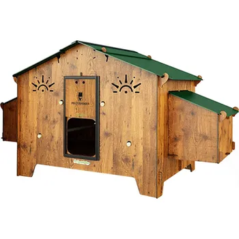 kurník Bravson Group POLLY CHALET 4XL Kurník pro slepice 194x120x110 cm