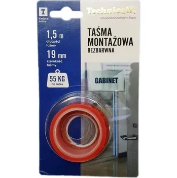 Oboustranná lepicí páska Technicqll 19 mm x 1,5 m