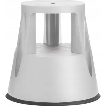 Stolička Plošina na kolečkách Sloní noha světle šedá Twinco