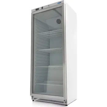 Lednice Maxima Lednice - 600 l - bílá - se skleněnými dveřmi | 09405030