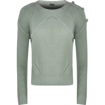 Dámský svetr Guess dámský svetr zelený klasický ke bokům velikost XXL