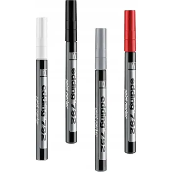 Olejový popisovač EDDING 792 0,8mm stříbrný kulatý NaBiurQ