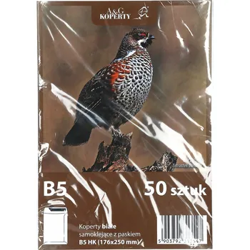 Obálka Obálka B5 bez okénka (176 x 250 mm) bílá 50 ks