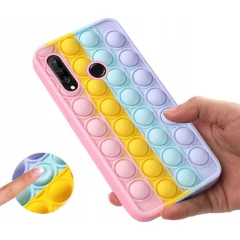 Pouzdro na mobilní telefon Zadní Kryt Push pro Huawei P30 Lite vícebarevný