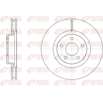 Brzdový kotouč Brzdový kotouč REMSA 62556.10