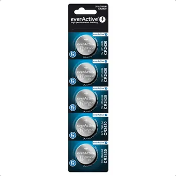 Článková baterie Baterie CR2430 everActive (blistr 5 ks)