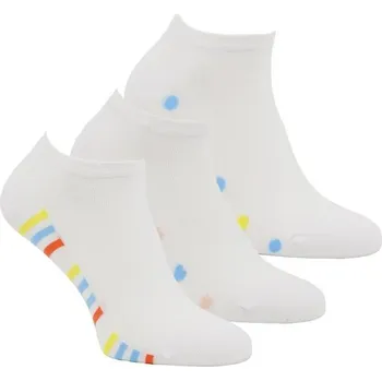 Dámské ponožky RS dámské barevné veselé bavlněné letní sneaker ponožky mix 39-42