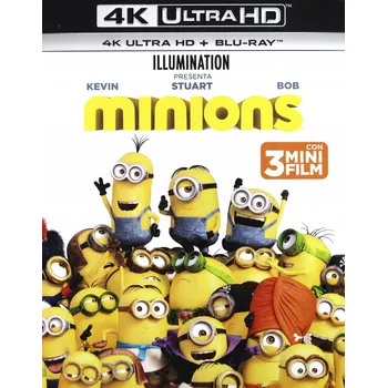 Blu-ray film Minionki Blu-ray 4K disk