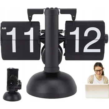 Hodiny Stolní hodiny Olumen hnědé 20,5 cm