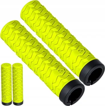 grip Gripy na řidítka KELLYS Poison Žluté