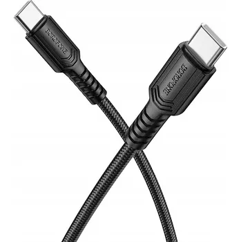 Datový kabel Kabel Borofone USB typ C - USB typ C 1 m černý