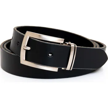 Opasek Kožený opasek černý společenský Rozměry opasku: Obvod pasu: 70 cm (Celková délka: 85cm)