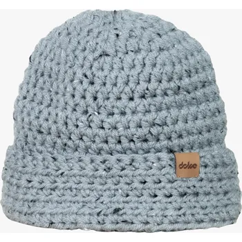 Čepice Doke Háčkovaná čepice Fred grey tweed Velikost: Univerzální (od 12 let)