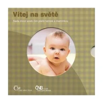 Česká mincovna ČESKO. Sada oběžných mincí 2011. Narození dítěte. b.k.