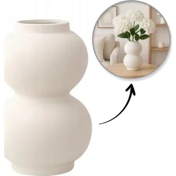 Váza Keramická váza v krabičce, minimalistický styl