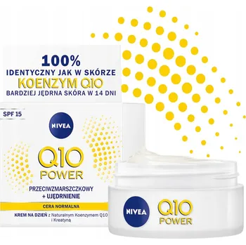 Pleťový krém Denní pleťový krém proti vráskám Nivea Q10 15 SPF 50 ml