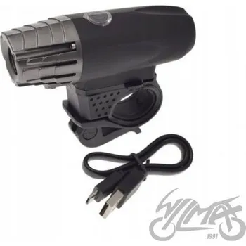 Cyklosvítilna PŘEDNÍ SVĚTLO NA KOLO 1 LED 200 LM