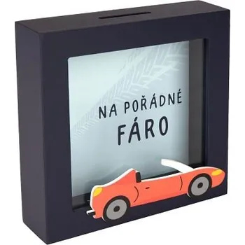 Pokladnička ALBI 3D pokladnička v rámečku - Pořádné fáro