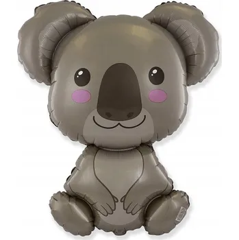 Balónek Fóliový balónek MEDVÍDEK KOALA Medvídek Narozeniny Oslava 35 cm