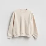 Reserved - Mikina s výšivkou - béžová - 778HS-08X - 778HS-08X-S