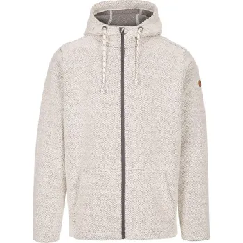 Pánský svetr TRESPASS Pánská fleecová mikina s kapucí XS BÉŽOVÁ